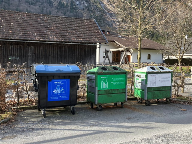 Abfall-Sammelilsel Sägaplatz